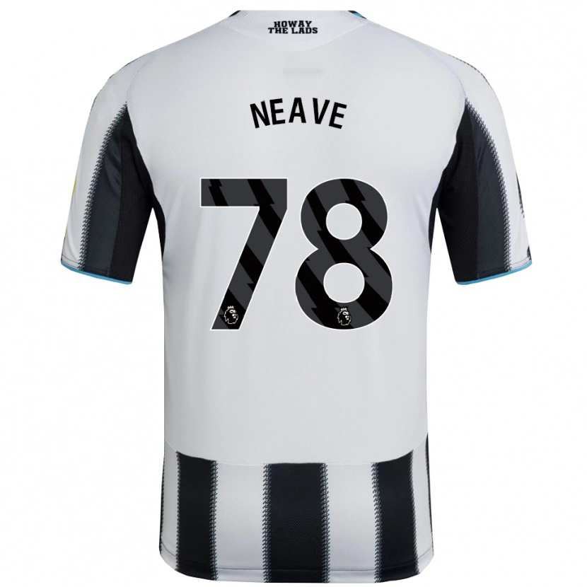 Danxen Homme Maillot Sean Neave #78 Noir Blanc Tenues Domicile 2025/26 T-Shirt