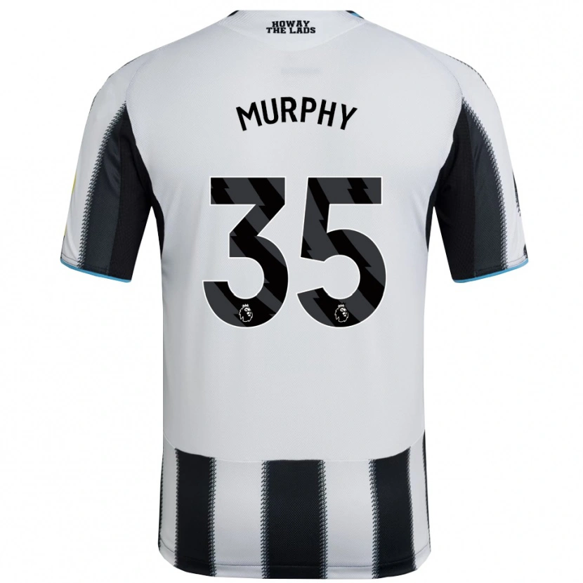 Danxen Homme Maillot Emily Murphy #35 Noir Blanc Tenues Domicile 2025/26 T-Shirt