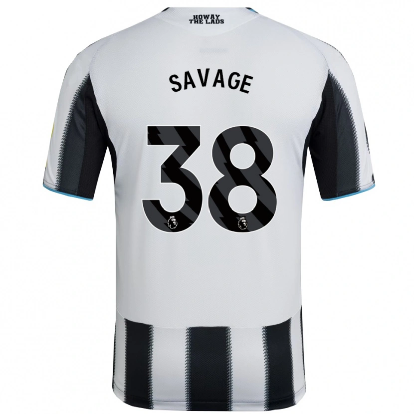 Danxen Homme Maillot Remi Savage #38 Noir Blanc Tenues Domicile 2025/26 T-Shirt