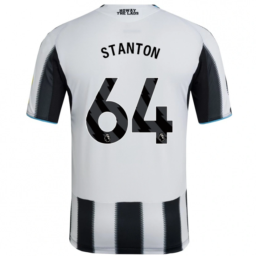 Danxen Homme Maillot Ellis Stanton #64 Noir Blanc Tenues Domicile 2025/26 T-Shirt