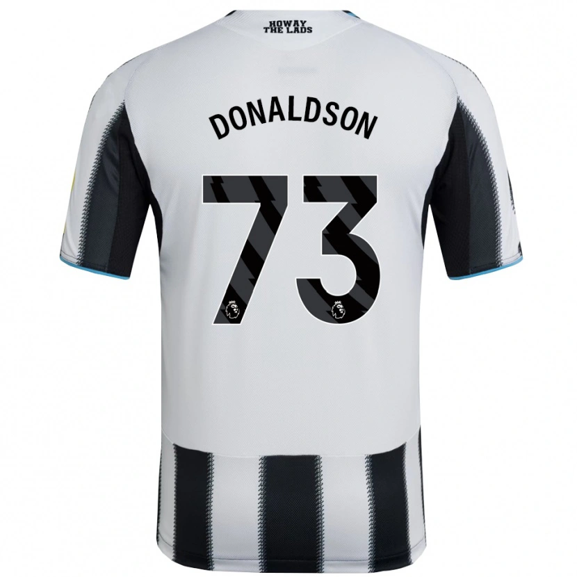 Danxen Homme Maillot Josh Donaldson #73 Noir Blanc Tenues Domicile 2025/26 T-Shirt