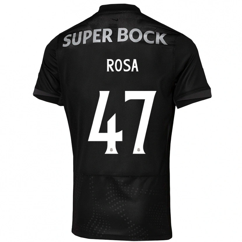 Danxen Homme Maillot Mariana Rosa #47 Noir Blanc Tenues Extérieur 2025/26 T-Shirt