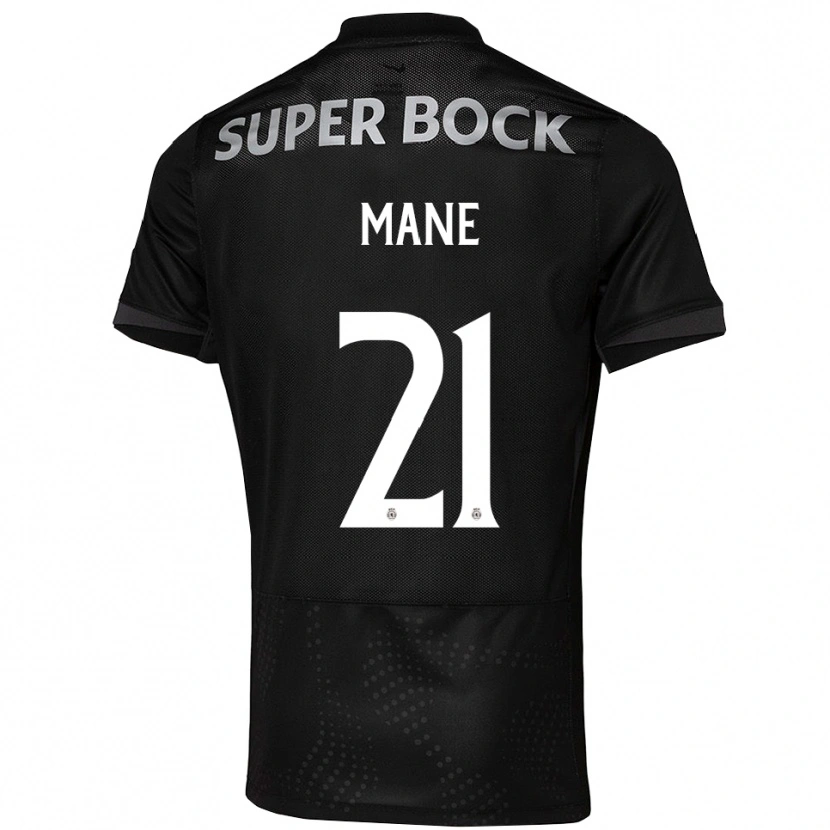 Danxen Homme Maillot Isnaba Mane #21 Noir Blanc Tenues Extérieur 2025/26 T-Shirt