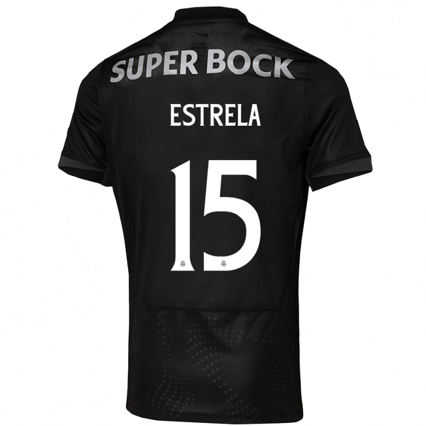 Danxen Homme Maillot Bento Estrela #15 Noir Blanc Tenues Extérieur 2025/26 T-Shirt