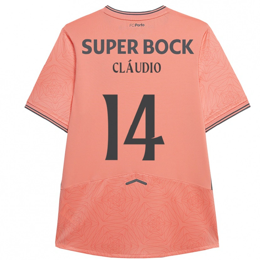 Danxen Homme Maillot Cláudio Ramos #14 Rose Marine Tenues Extérieur 2025/26 T-Shirt