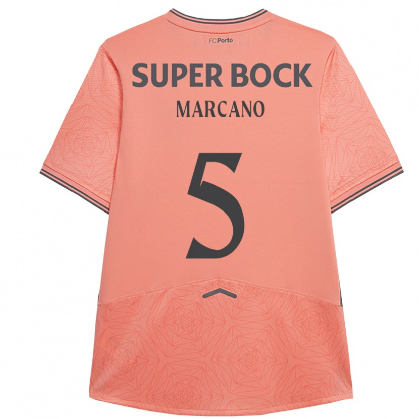 Danxen Homme Maillot Ivan Marcano #5 Rose Marine Tenues Extérieur 2025/26 T-Shirt