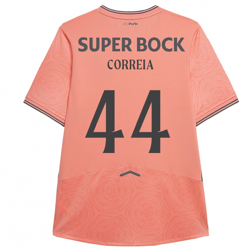 Danxen Homme Maillot Romain Correia #44 Rose Marine Tenues Extérieur 2025/26 T-Shirt