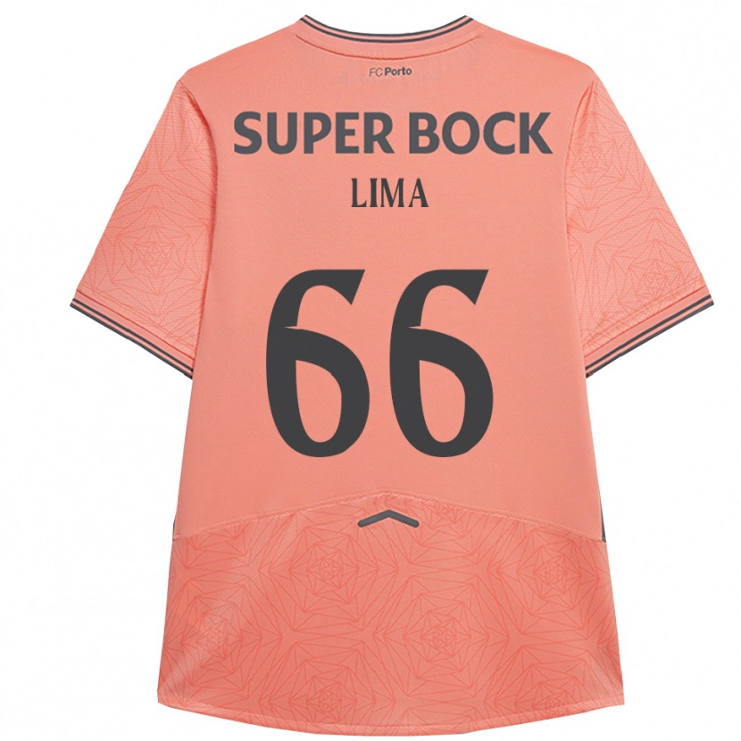 Danxen Homme Maillot Bernardo Lima #66 Rose Marine Tenues Extérieur 2025/26 T-Shirt