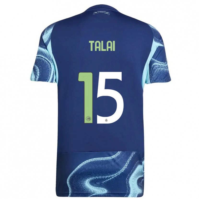 Danxen Homme Maillot Imran Talai #15 Marine Bleu Ciel Tenues Extérieur 2025/26 T-Shirt