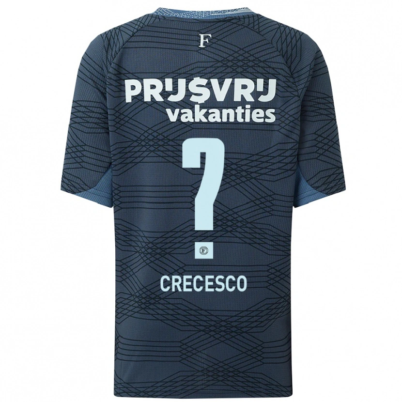 Danxen Homme Maillot Hector Crecesco #0 Noir Gris Tenues Extérieur 2025/26 T-Shirt