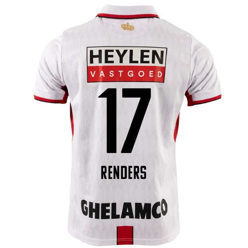 Danxen Homme Maillot Semm Renders #17 Blanc Rouge Tenues Extérieur 2025/26 T-Shirt