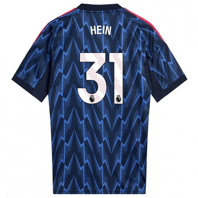 Danxen Homme Maillot Karl Hein #31 Marine Rouge Tenues Extérieur 2025/26 T-Shirt
