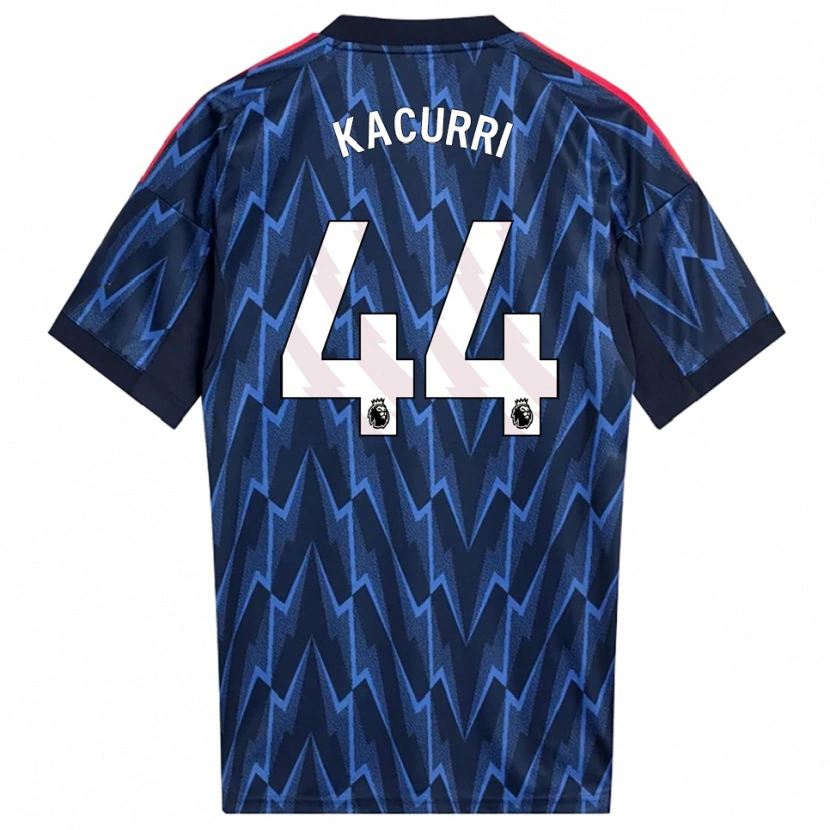 Danxen Homme Maillot Maldini Kacurri #44 Marine Rouge Tenues Extérieur 2025/26 T-Shirt