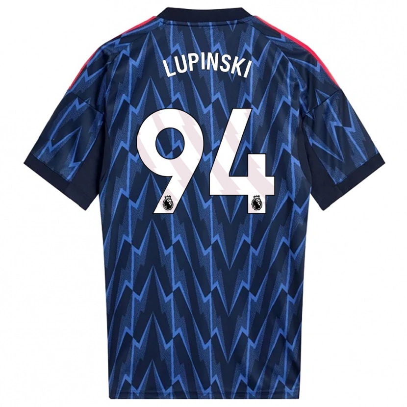 Danxen Homme Maillot Remi Lupinski #94 Marine Rouge Tenues Extérieur 2025/26 T-Shirt