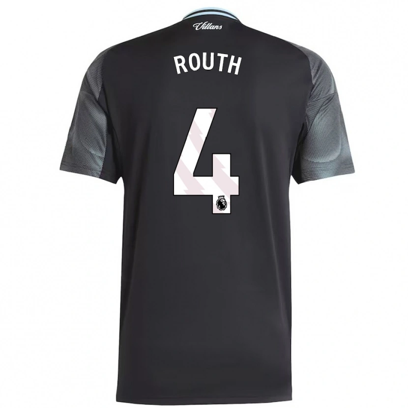 Danxen Homme Maillot Leon Routh #4 Noir Bleu Ciel Tenues Extérieur 2025/26 T-Shirt
