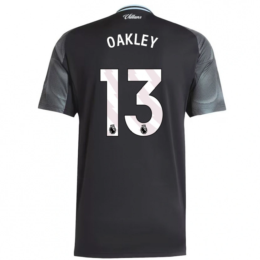 Danxen Homme Maillot Rhys Oakley #13 Noir Bleu Ciel Tenues Extérieur 2025/26 T-Shirt