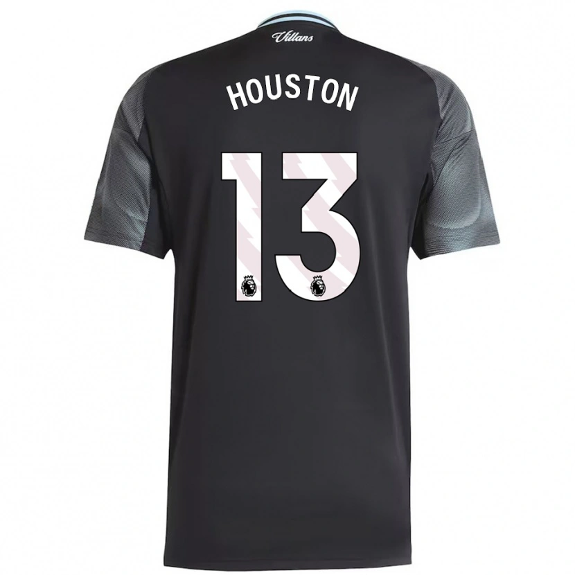 Danxen Homme Maillot Theo Houston #13 Noir Bleu Ciel Tenues Extérieur 2025/26 T-Shirt