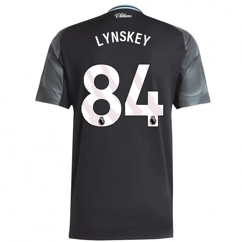 Danxen Homme Maillot Alfie Lynskey #84 Noir Bleu Ciel Tenues Extérieur 2025/26 T-Shirt