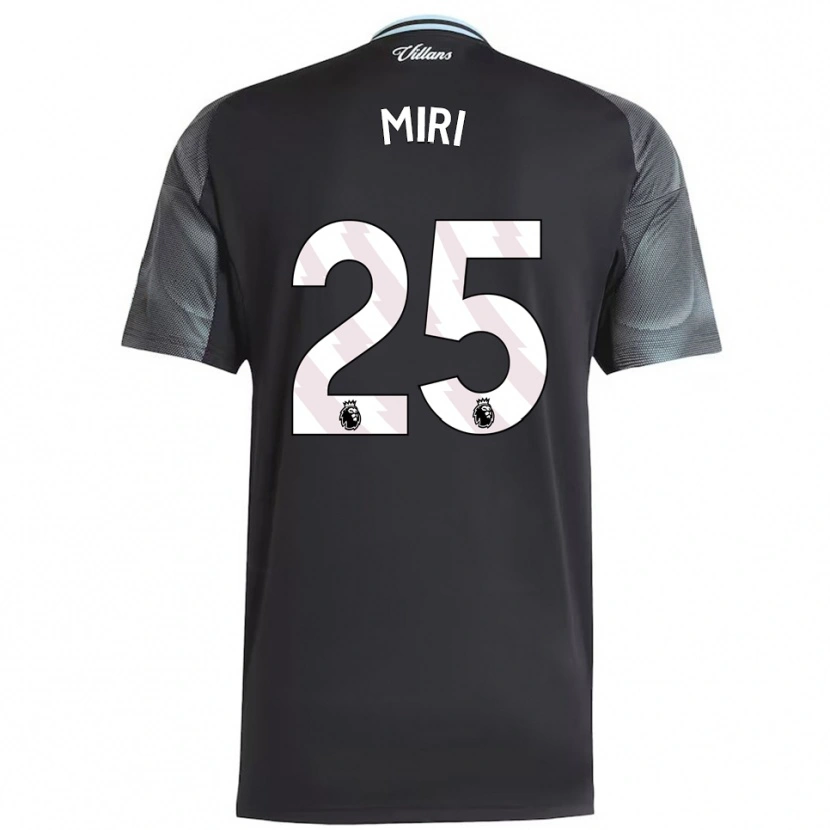 Danxen Homme Maillot Miri Taylor #25 Noir Bleu Ciel Tenues Extérieur 2025/26 T-Shirt