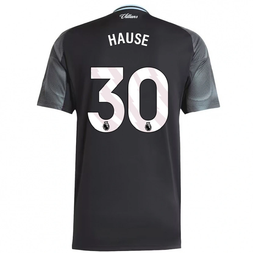 Danxen Homme Maillot Kortney Hause #30 Noir Bleu Ciel Tenues Extérieur 2025/26 T-Shirt