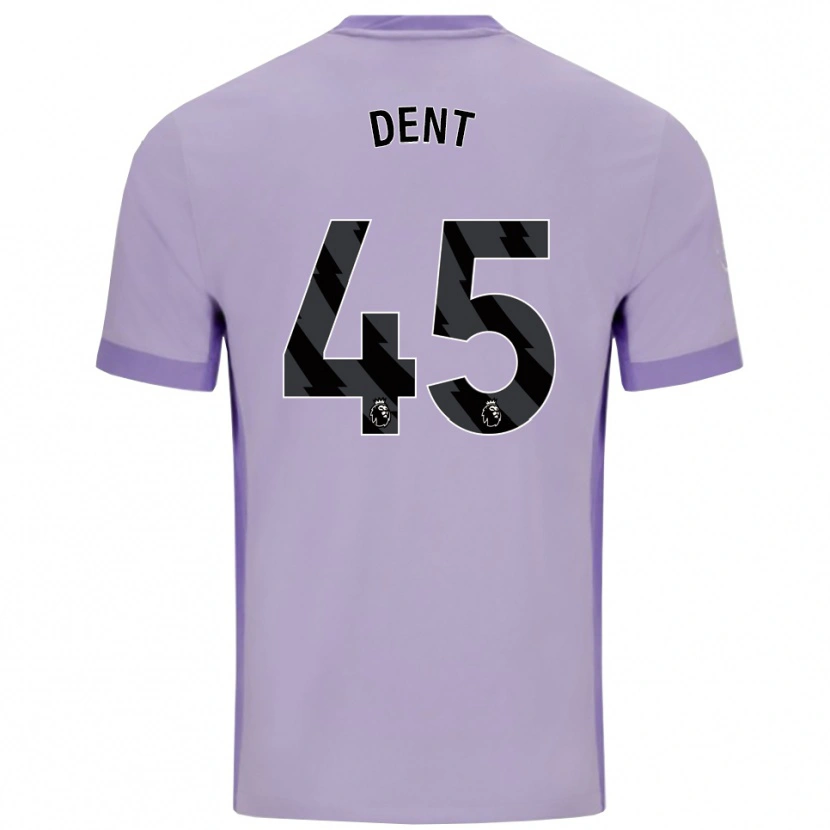Danxen Homme Maillot Lily Dent #45 Taro Violet Blanc Tenues Extérieur 2025/26 T-Shirt