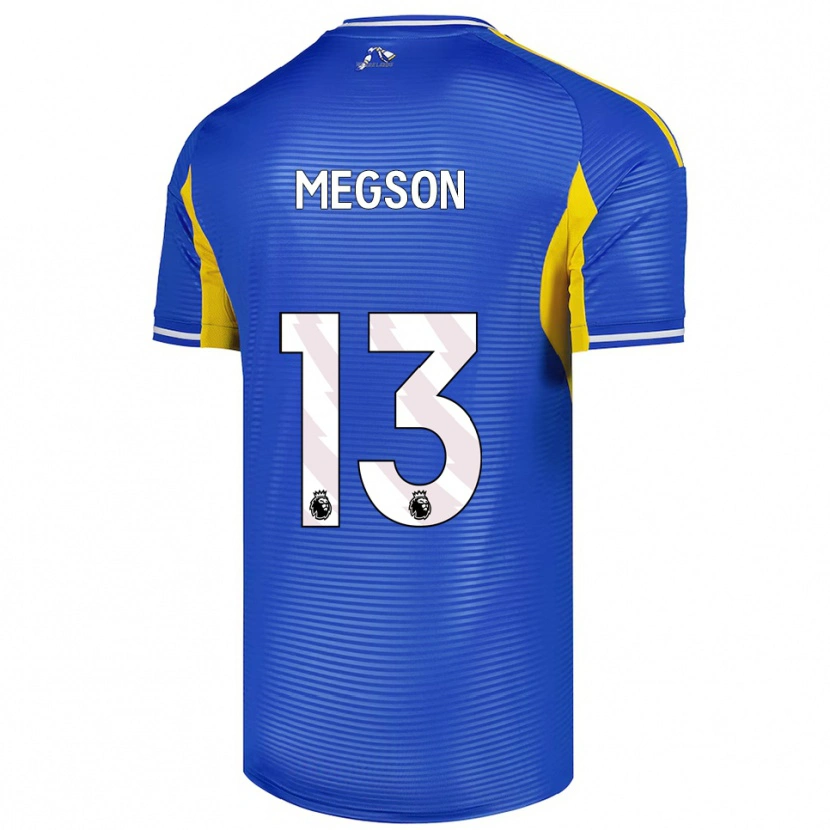 Danxen Homme Maillot Miller Megson #13 Bleu Jaune Tenues Extérieur 2025/26 T-Shirt