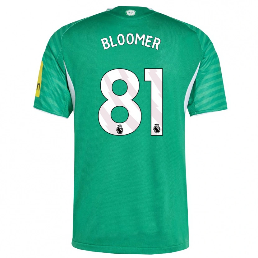 Danxen Homme Maillot Guy Bloomer #81 Vert Blanc Tenues Extérieur 2025/26 T-Shirt