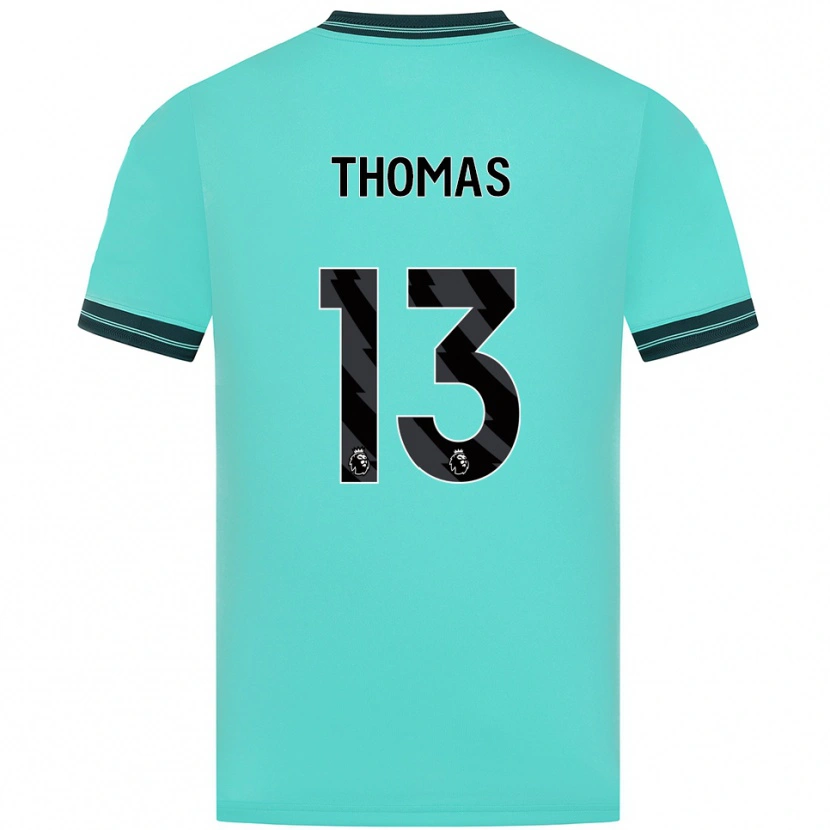 Danxen Homme Maillot Bec Thomas #13 Bleu Ciel Vert Tenues Extérieur 2025/26 T-Shirt