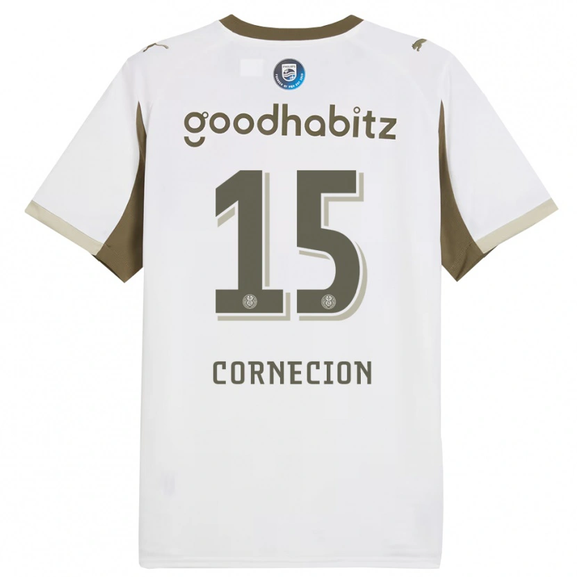 Danxen Homme Maillot Shuryjano Cornecion #15 Blanc Gris Troisieme 2025/26 T-Shirt