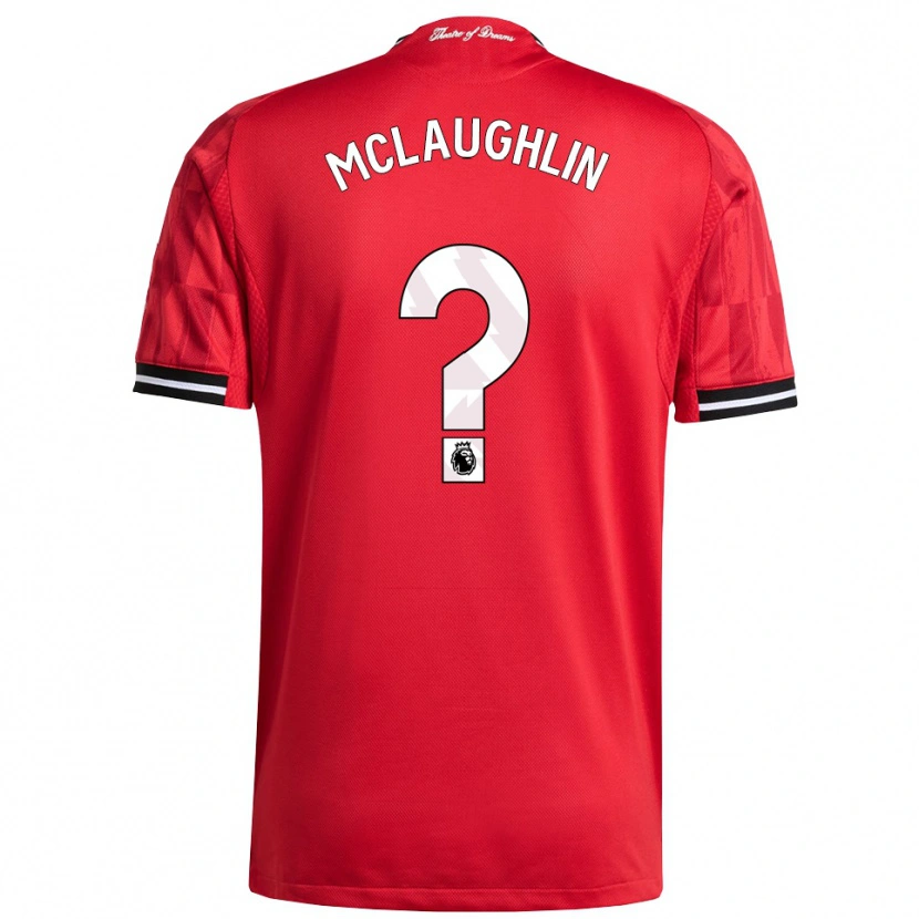 Danxen Femme Maillot Harlem Mclaughlin #0 Rouge Noir Blanc Tenues Domicile 2025/26 T-Shirt