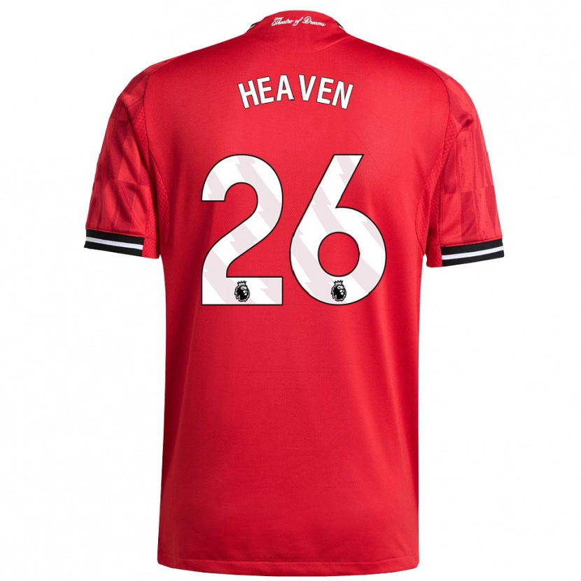 Danxen Femme Maillot Ayden Heaven #26 Rouge Noir Blanc Tenues Domicile 2025/26 T-Shirt