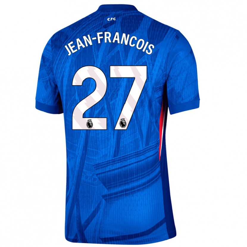 Danxen Femme Maillot Oriane Jean-Francois #27 Bleu Blanc Tenues Domicile 2025/26 T-Shirt