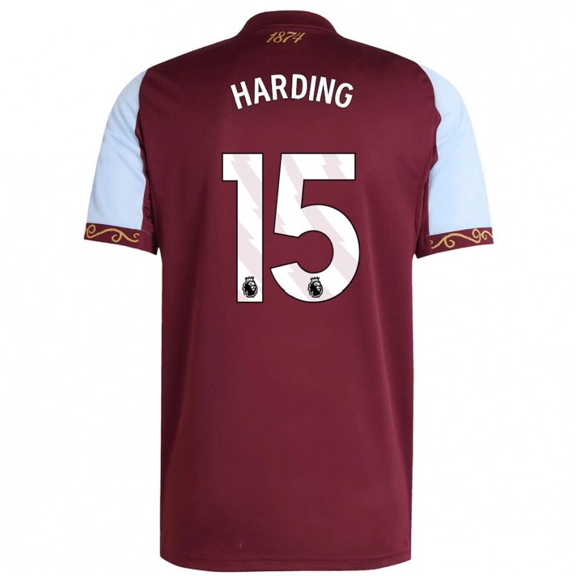 Danxen Femme Maillot Natasha Harding #15 Bourgogne Bleu Ciel Tenues Domicile 2025/26 T-Shirt