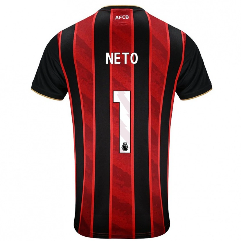 Danxen Femme Maillot Neto #1 Rouge Noir Tenues Domicile 2025/26 T-Shirt