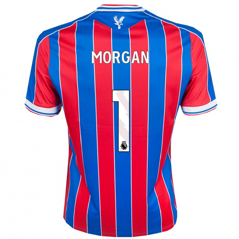 Danxen Femme Maillot Chloe Morgan #1 Bleu Rouge Blanc Tenues Domicile 2025/26 T-Shirt