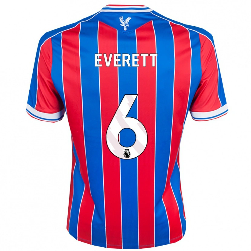 Danxen Femme Maillot Aimee Everett #6 Bleu Rouge Blanc Tenues Domicile 2025/26 T-Shirt
