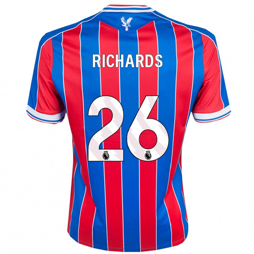 Danxen Femme Maillot Chris Richards #26 Bleu Rouge Blanc Tenues Domicile 2025/26 T-Shirt