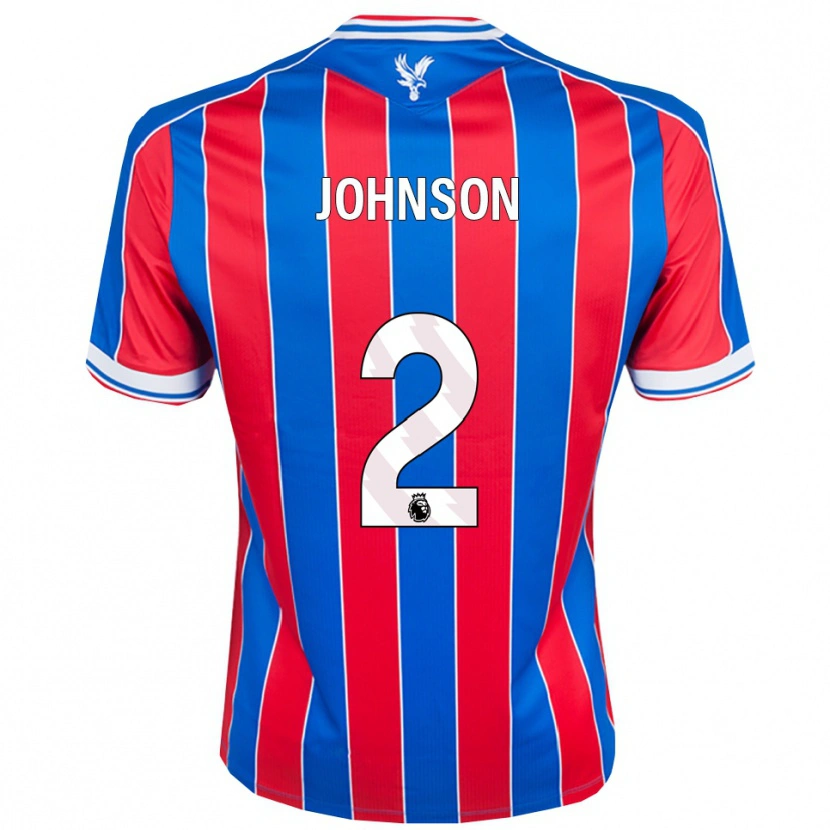 Danxen Femme Maillot Annabel Johnson #2 Bleu Rouge Blanc Tenues Domicile 2025/26 T-Shirt