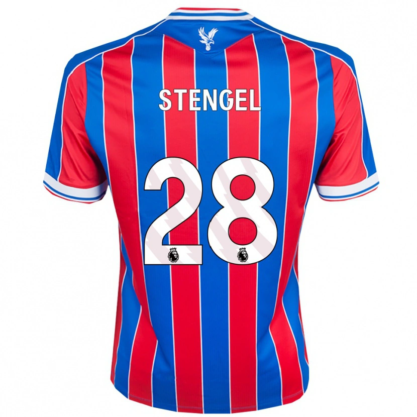 Danxen Femme Maillot Katie Stengel #28 Bleu Rouge Blanc Tenues Domicile 2025/26 T-Shirt