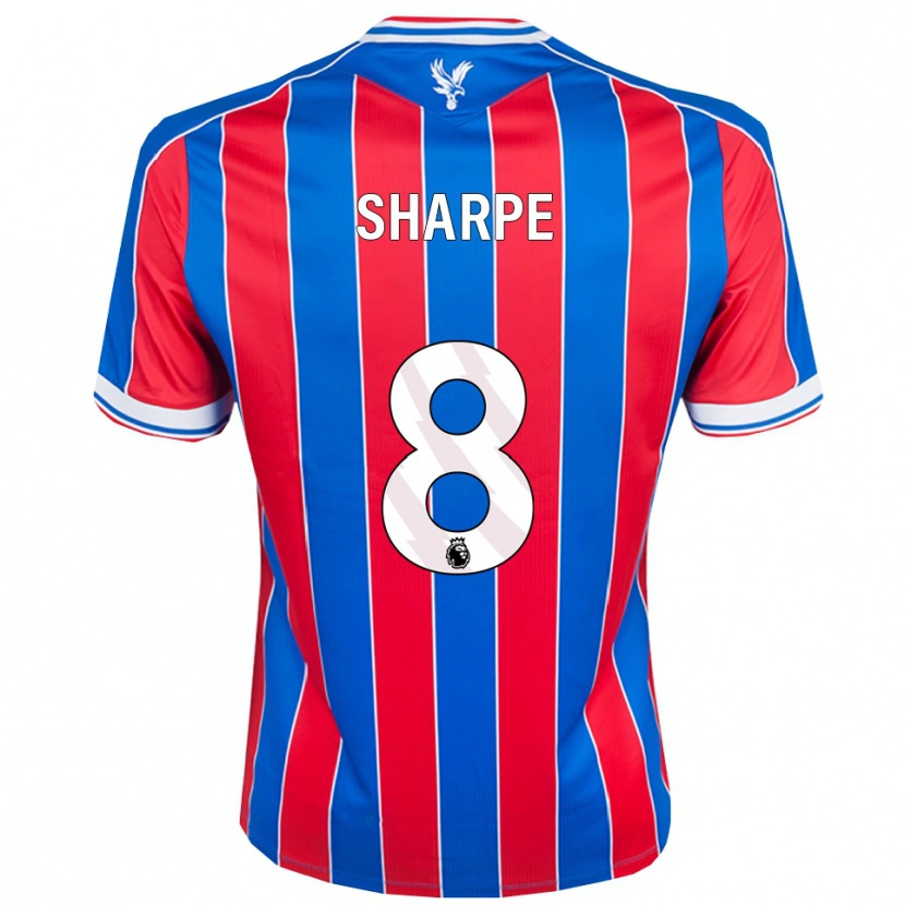 Danxen Femme Maillot Molly-Mae Sharpe #8 Bleu Rouge Blanc Tenues Domicile 2025/26 T-Shirt