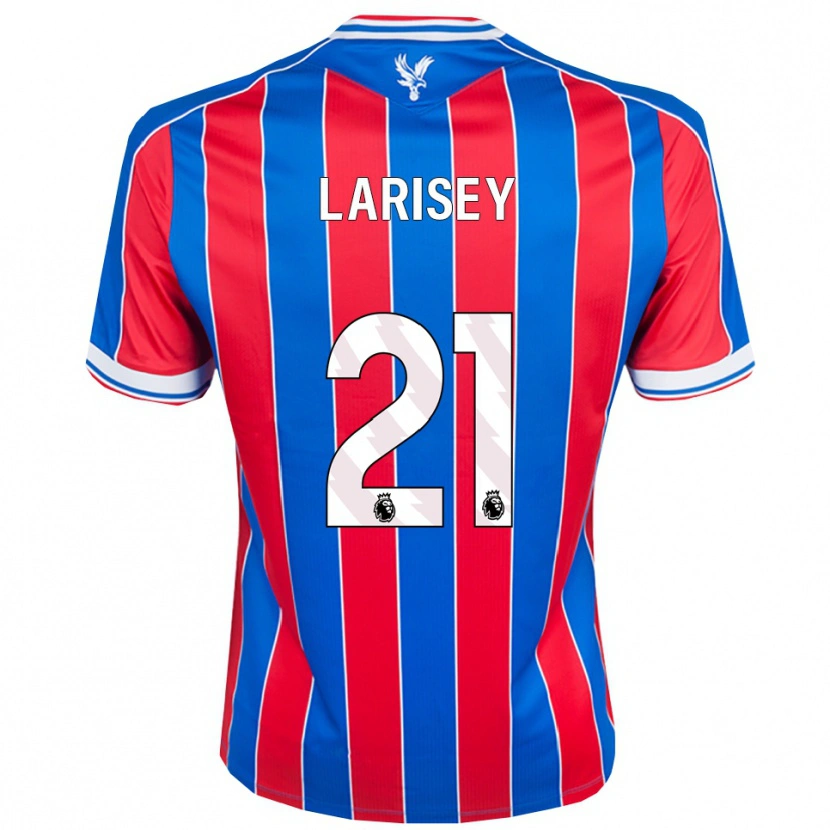 Danxen Femme Maillot Clarissa Larisey #21 Bleu Rouge Blanc Tenues Domicile 2025/26 T-Shirt