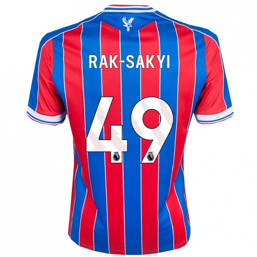 Danxen Femme Maillot Jesurun Rak-Sakyi #49 Bleu Rouge Blanc Tenues Domicile 2025/26 T-Shirt
