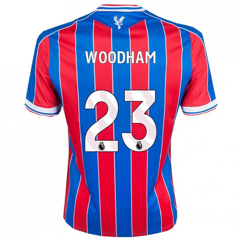 Danxen Femme Maillot Lily Woodham #23 Bleu Rouge Blanc Tenues Domicile 2025/26 T-Shirt