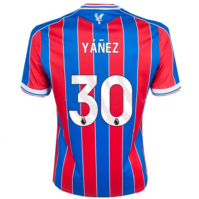 Danxen Femme Maillot Shae Yáñez #30 Bleu Rouge Blanc Tenues Domicile 2025/26 T-Shirt