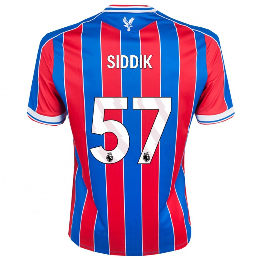 Danxen Femme Maillot Cardo Siddik #57 Bleu Rouge Blanc Tenues Domicile 2025/26 T-Shirt