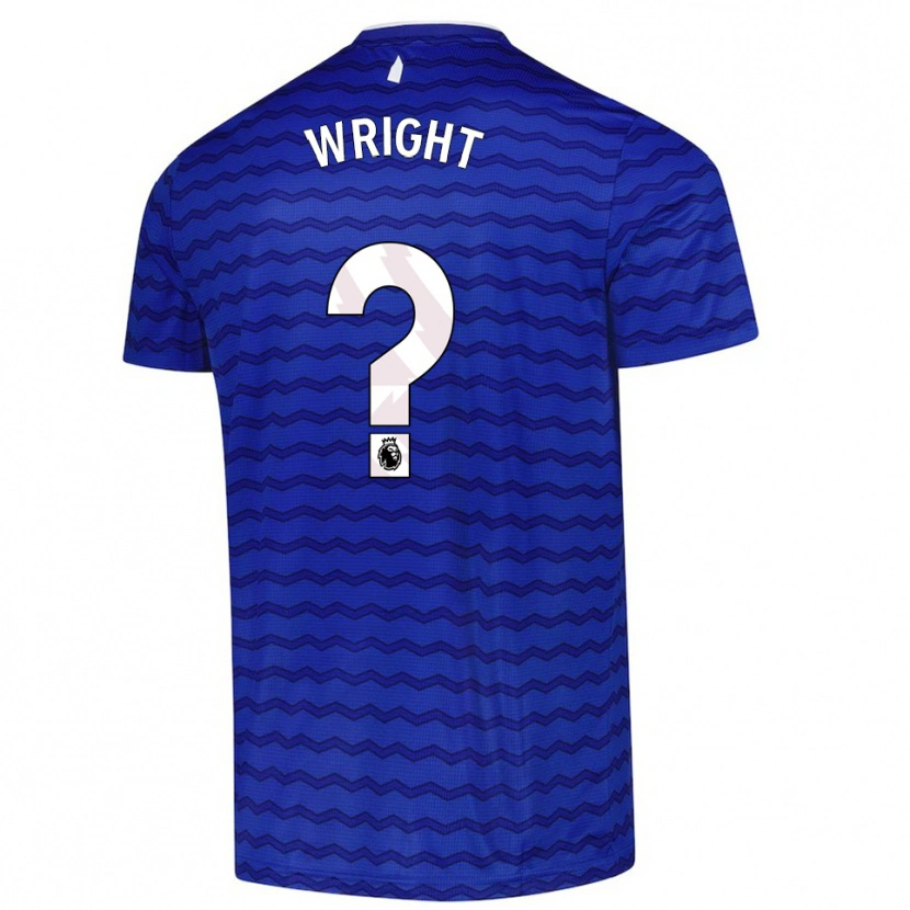 Danxen Femme Maillot Harry Wright #0 Bleu Marine Tenues Domicile 2025/26 T-Shirt