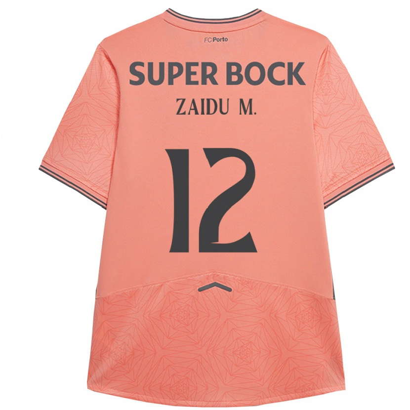 Danxen Femme Maillot Zaidu #12 Rose Marine Tenues Extérieur 2025/26 T-Shirt