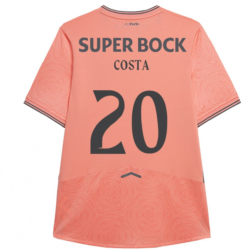 Danxen Femme Maillot Alberto Costa #20 Rose Marine Tenues Extérieur 2025/26 T-Shirt
