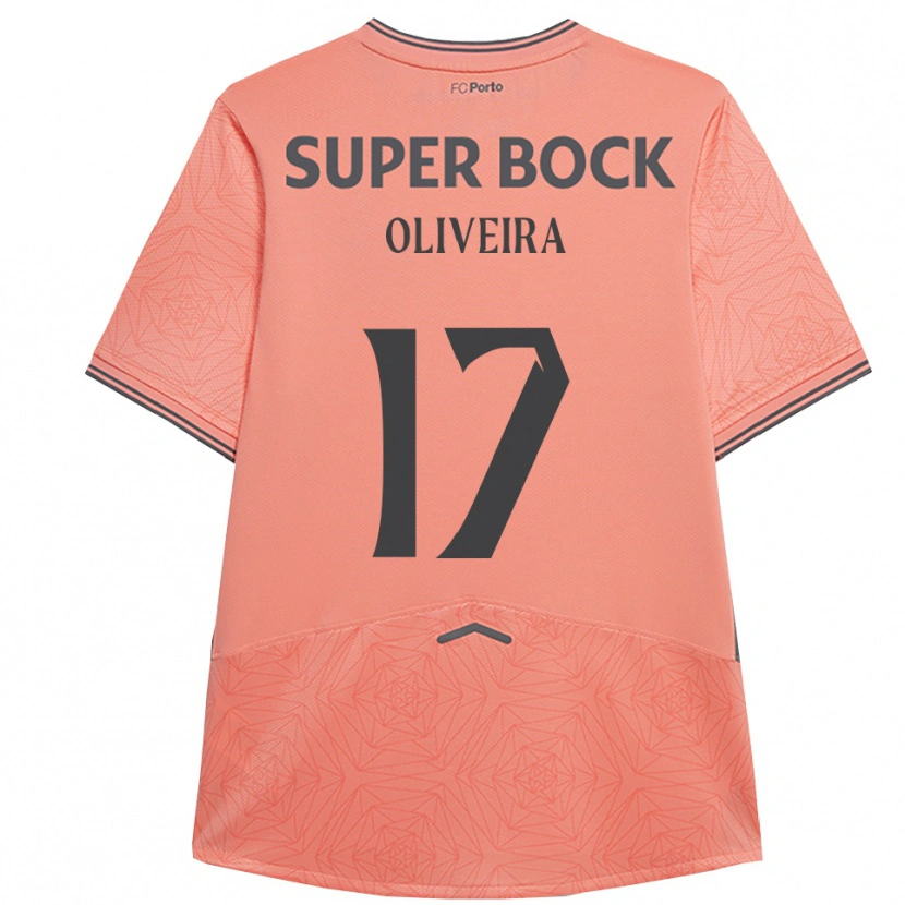 Danxen Femme Maillot Inês Oliveira #17 Rose Marine Tenues Extérieur 2025/26 T-Shirt
