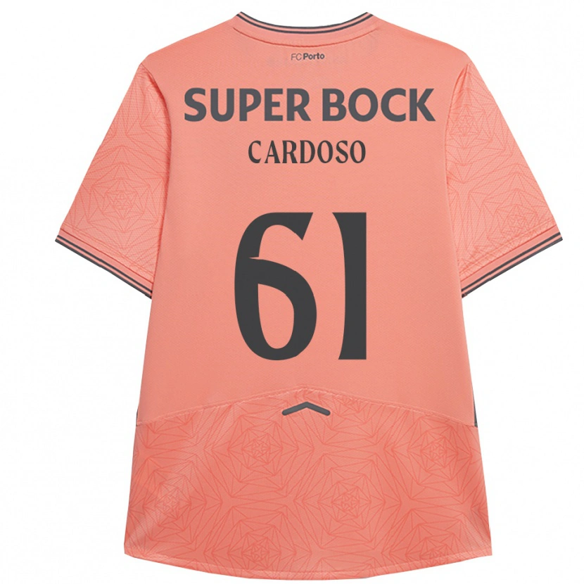 Danxen Femme Maillot Ivan Cardoso #61 Rose Marine Tenues Extérieur 2025/26 T-Shirt